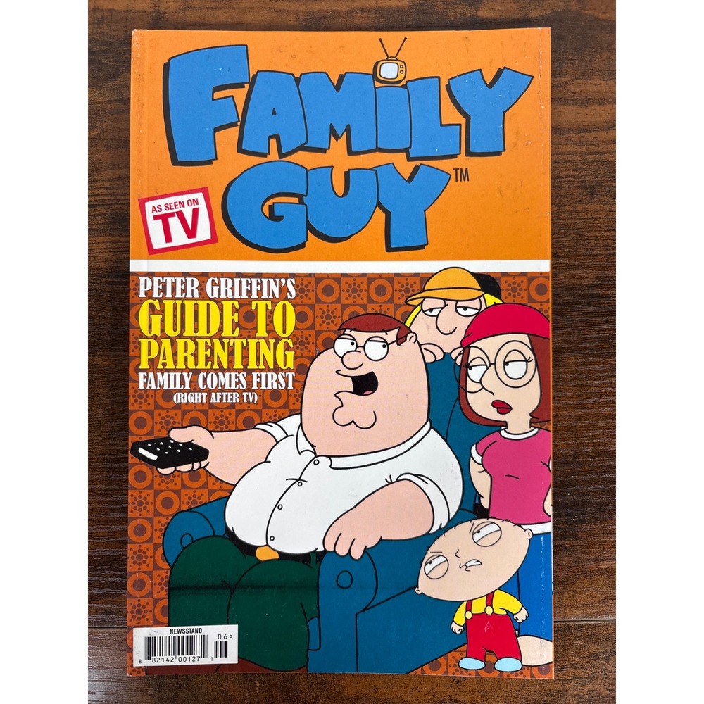 Family Guy Peter Griffin's Guide to‎ Parenting 2006 DDP Paperback Book Humor